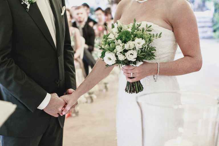 detail of the bouquet