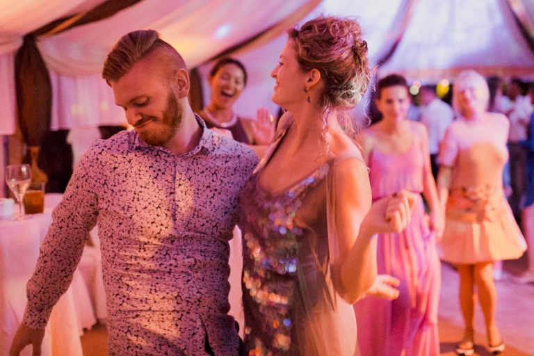 people dancing during the party