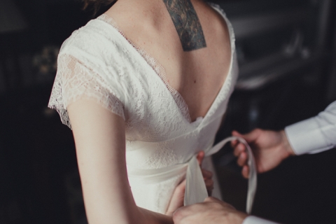 beautiful bridal dress