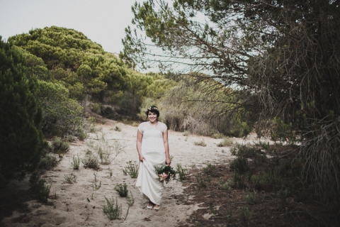 intimate wedding in tarifa
