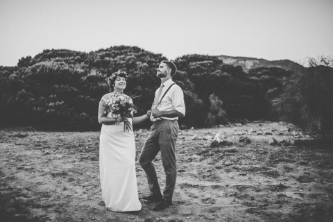 vintage wedding in tarifa