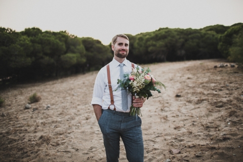 vintage wedding in tarifa