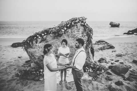 Intimate Beach Wedding In Spain Elopement In Tarifa