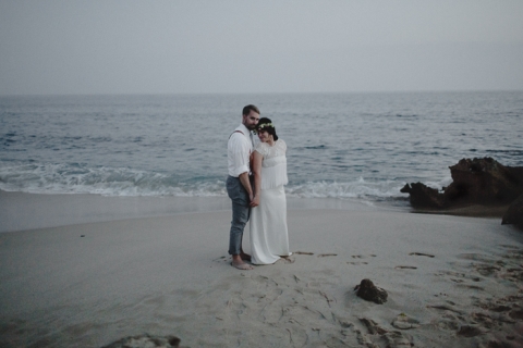 intimate beach wedding in tarifa