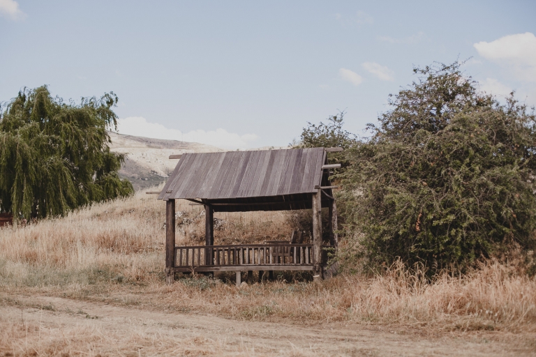 rustic house in the wedding location