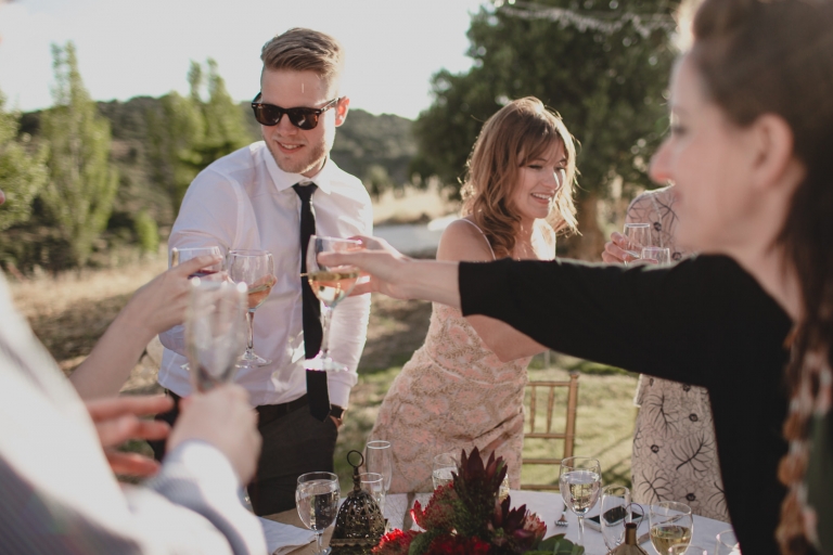 wedding reception shoot