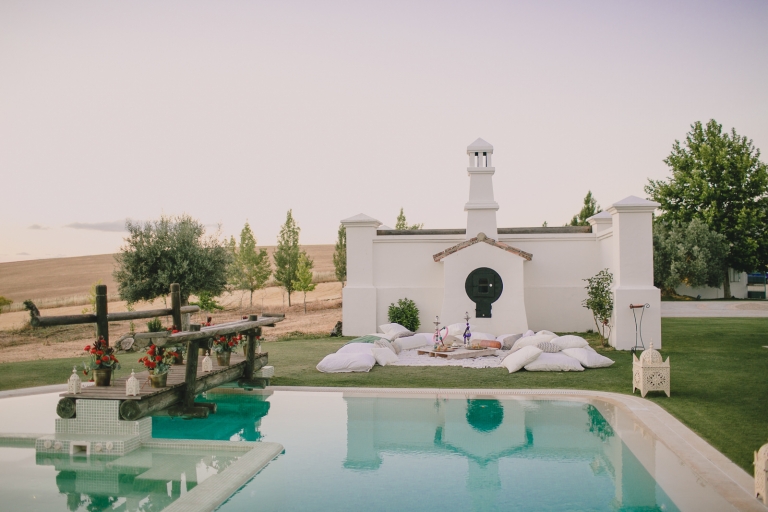 wedding decoration at ronda mountain resort