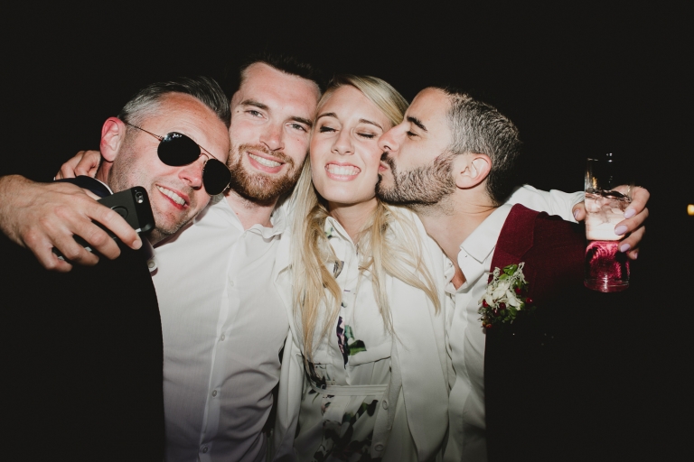 group photo with friends