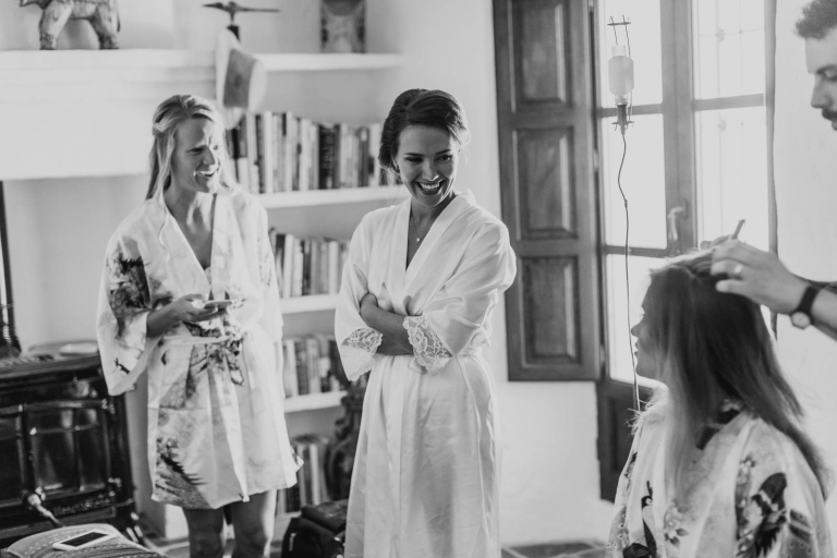 bride getting ready shot