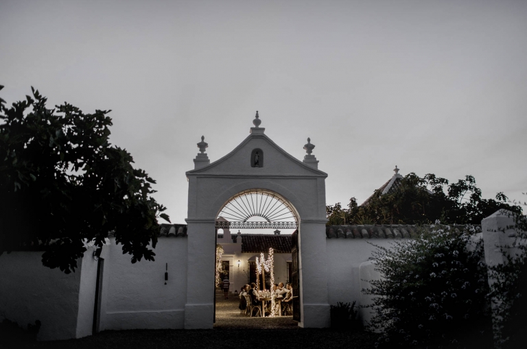 wedding at cortijo el guarda
