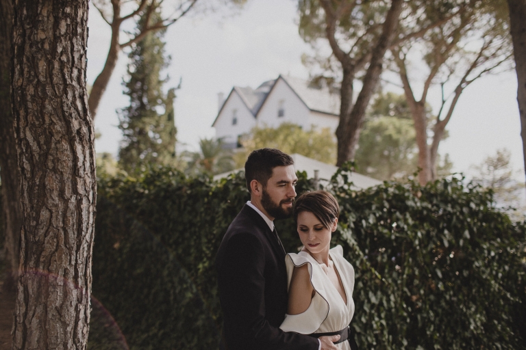 photoshoot in the garden