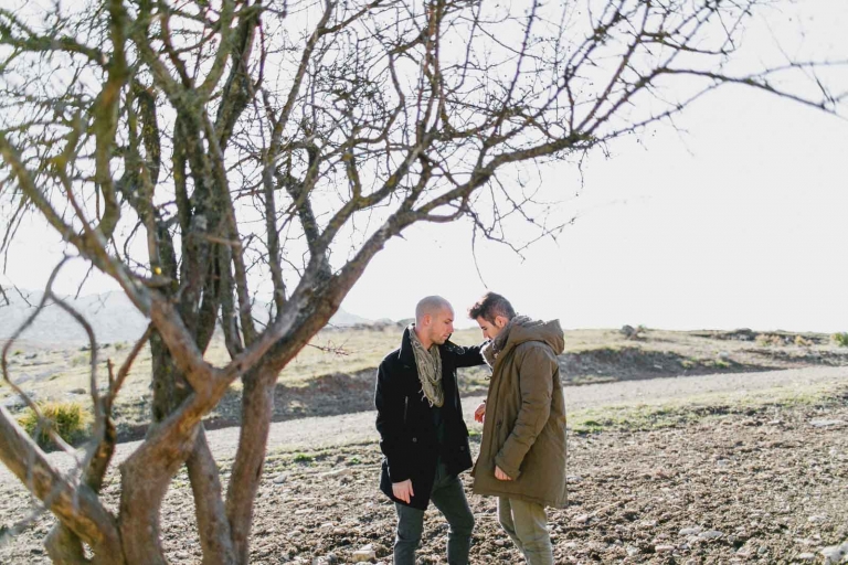 engagement photo session gay couple