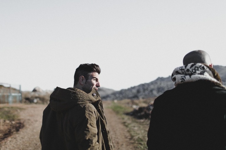 engagement photo session gay couple