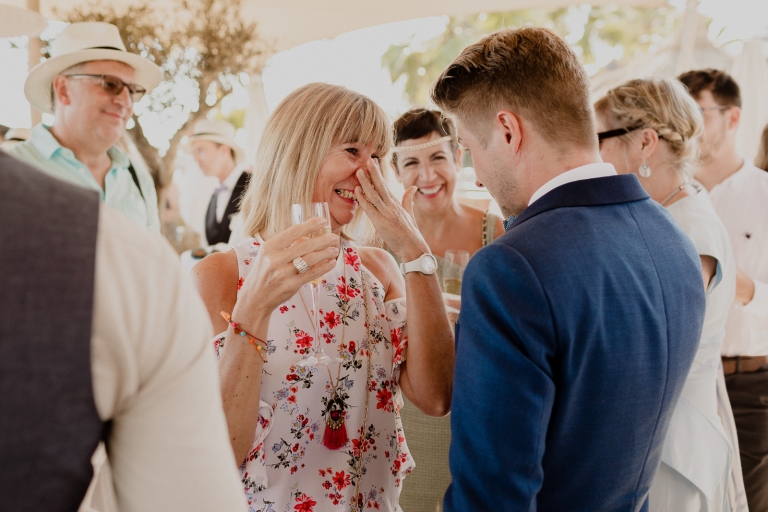 the wedding reception