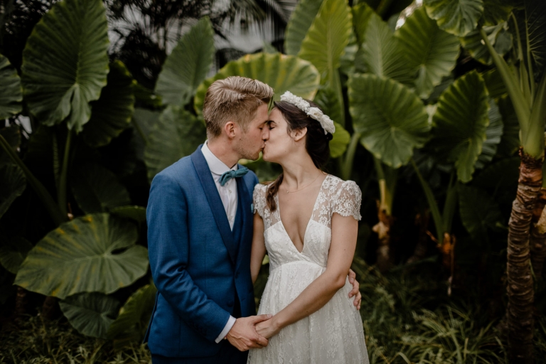 wedding couple portrait