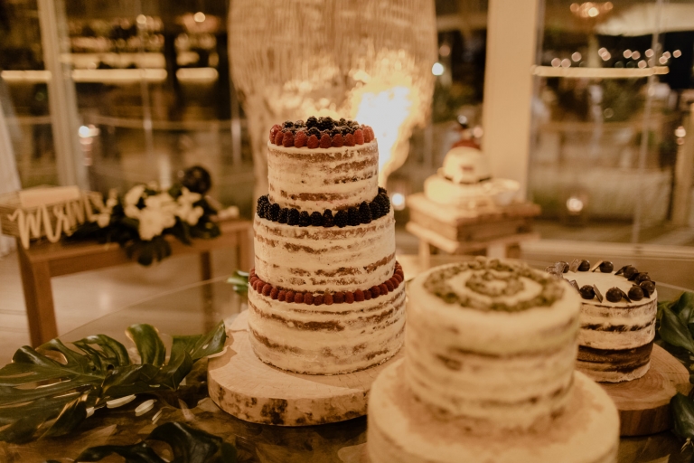 the wedding cake