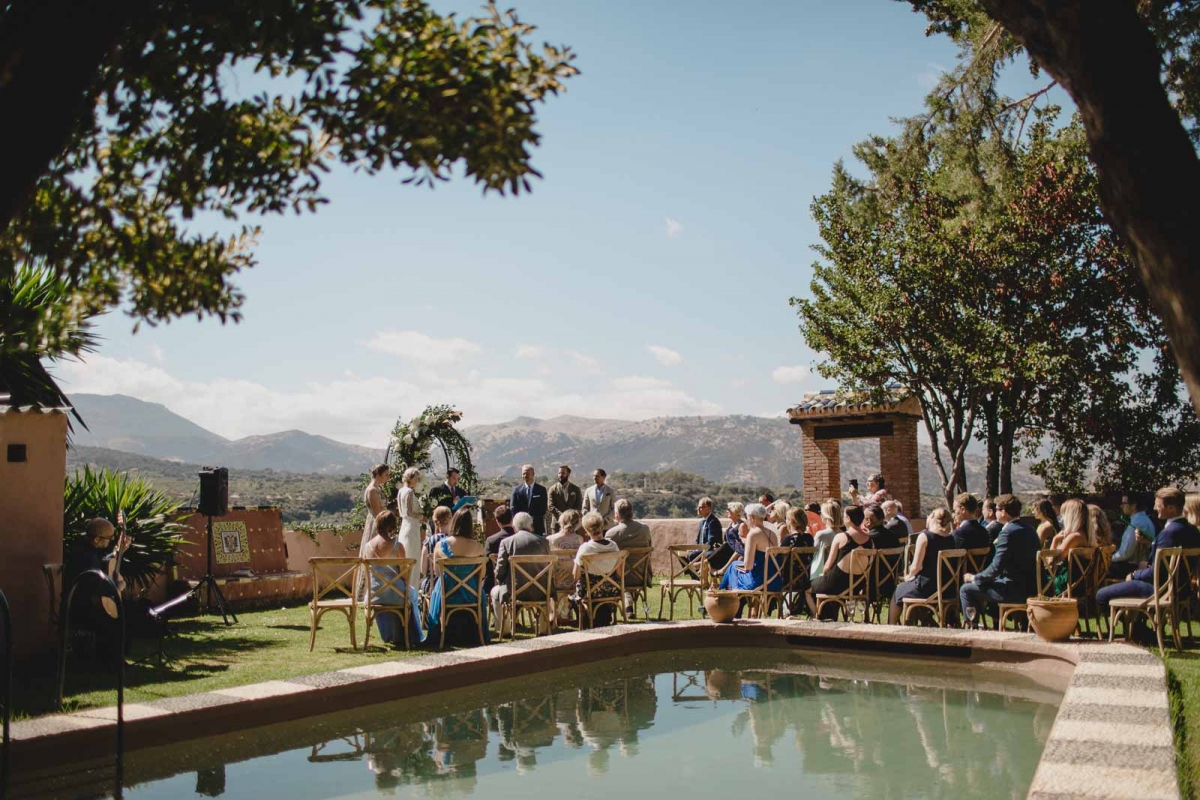 Wedding at The Lodge Ronda, Andalucia, Malaga, Spain.
