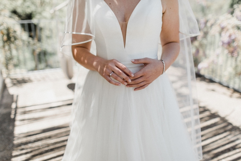 bride getting ready wedding photo