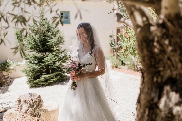 bride walking down the aisle
