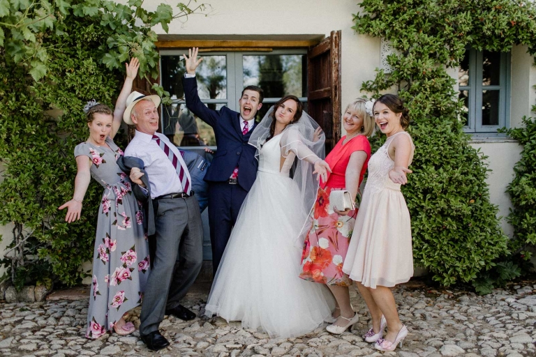 funny family group photo