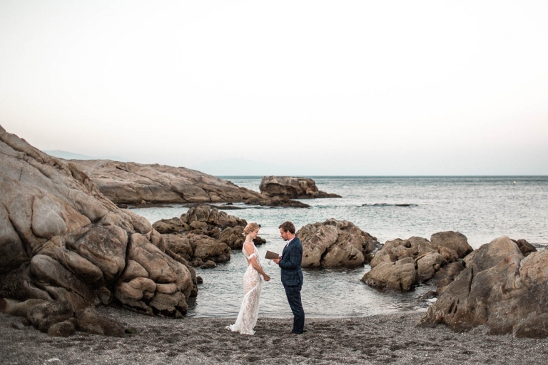 wedding ceremony on the beach