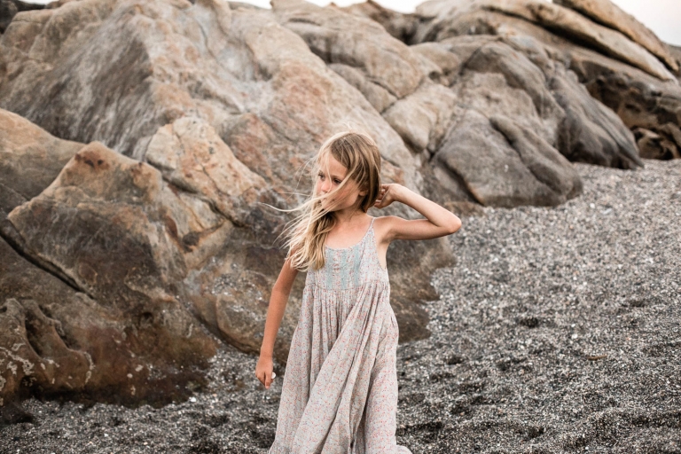 intimate beach wedding photo