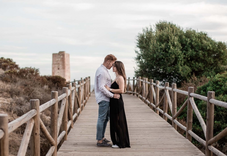 couple photo session in marbella
