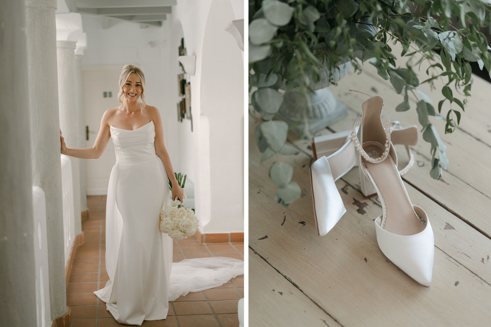 BRIDE GETTING READY